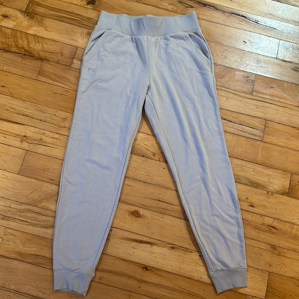 Under Armour grey sweat pants M